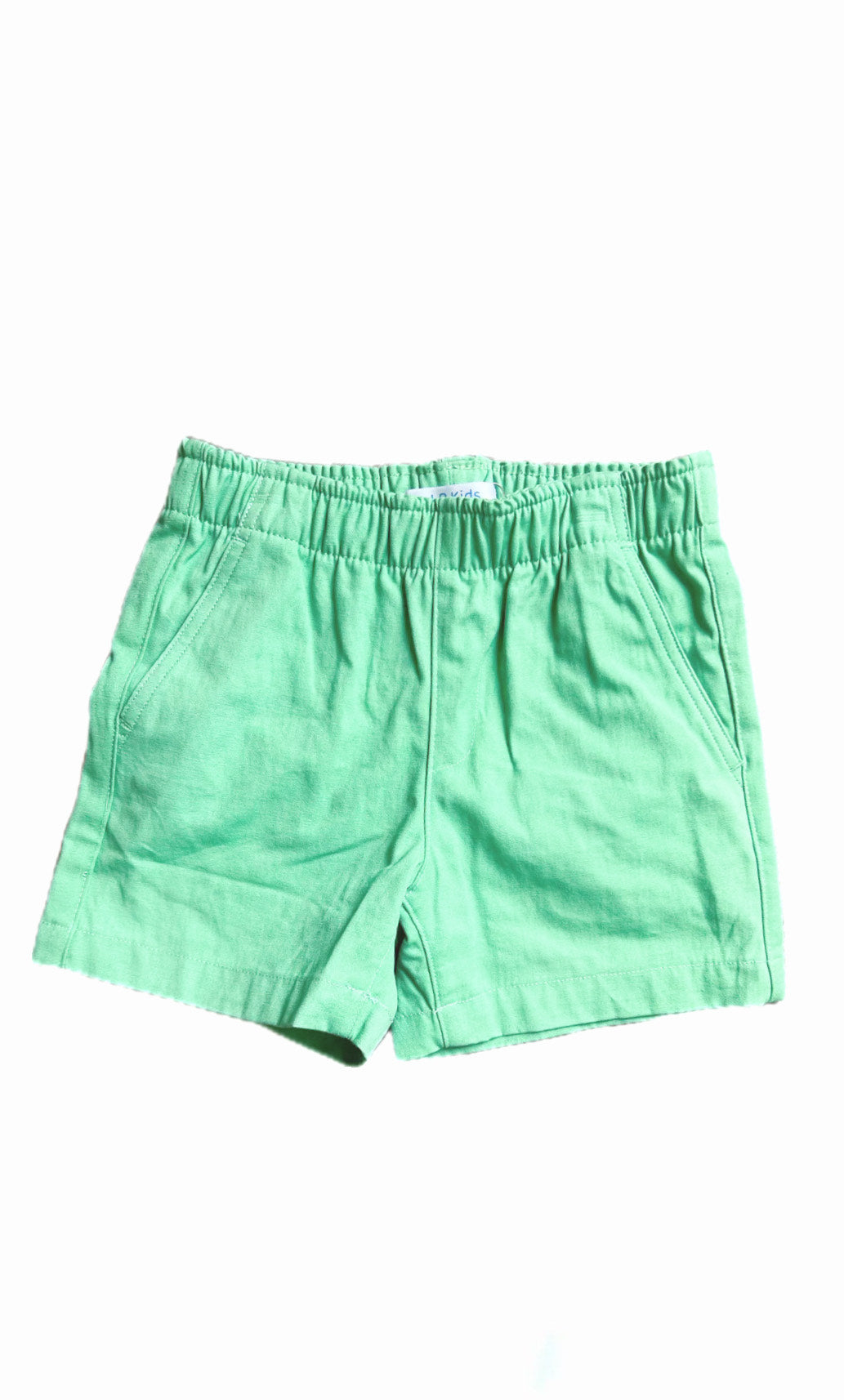 Green Elastic Shorts