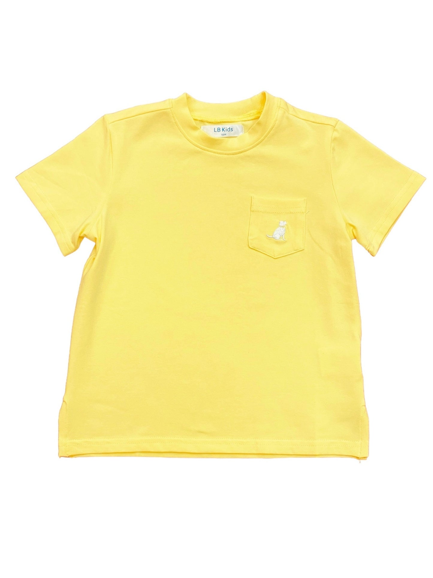 Yellow Pocket Tee