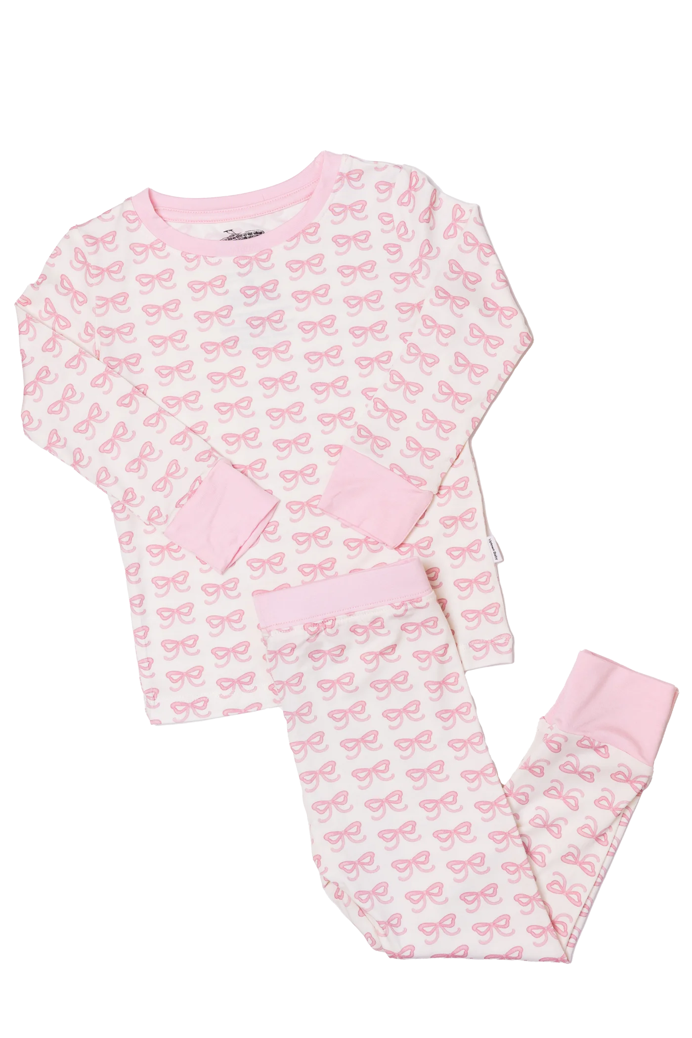 Pink Bows Two Piece Set