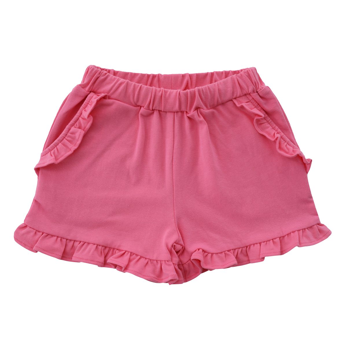 Pink Ruffle Shorts