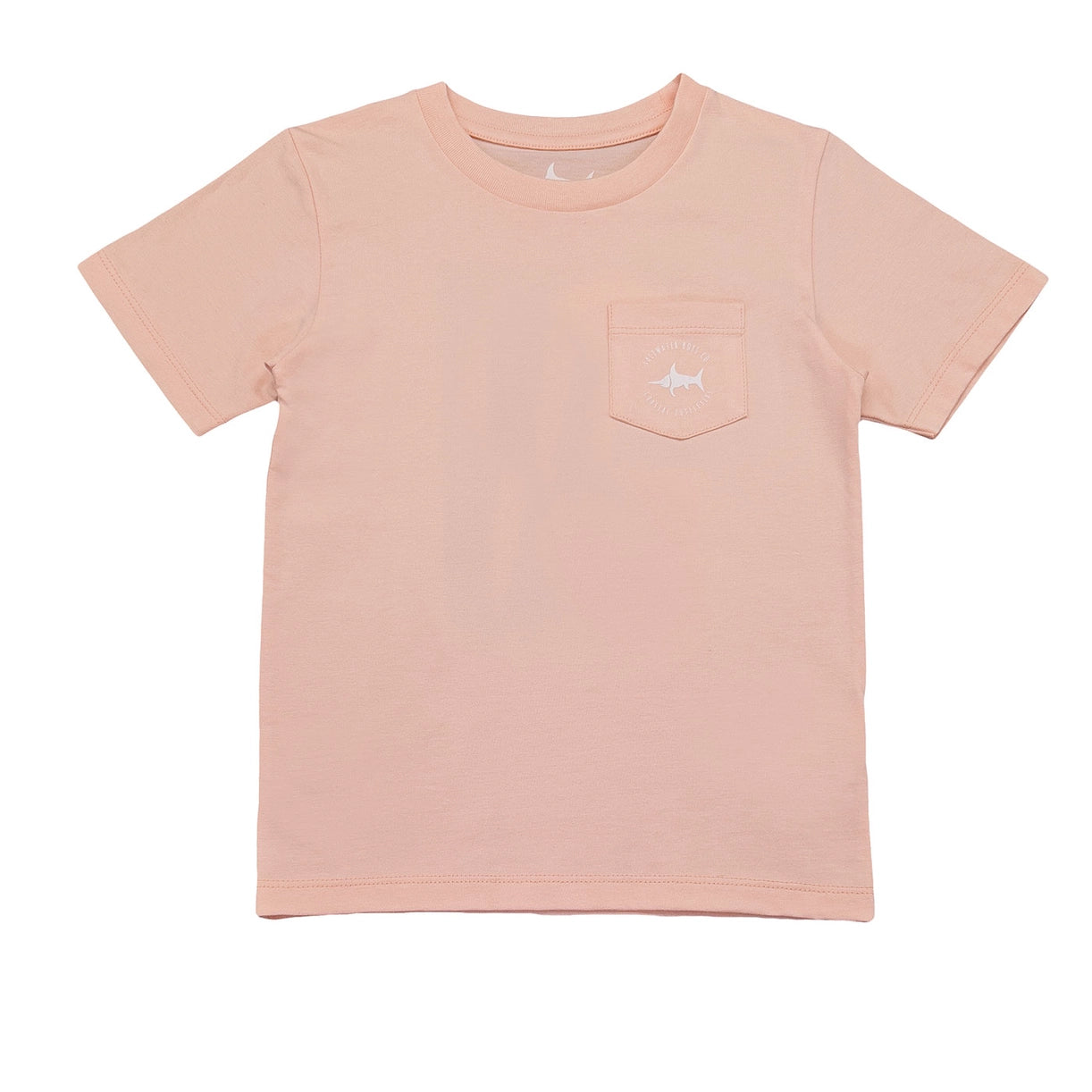 Blue Tuna Graphic Tee- Salmon