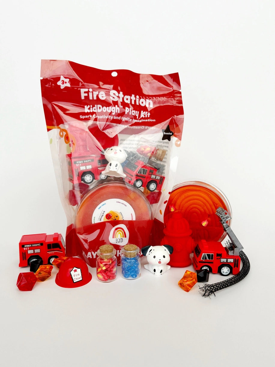 Fire Station Playdoh Kit