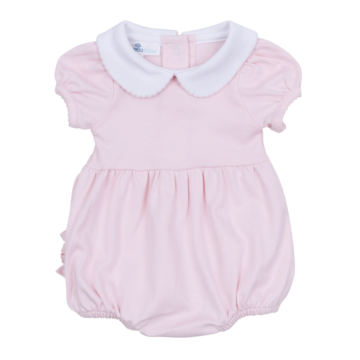 Pink Collared Ruffle Bubble