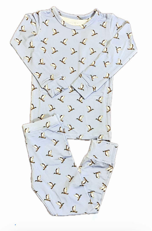 Mallard 2 pc Pajama St- Blue