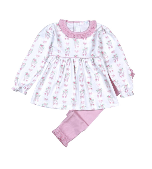 Twinkle Toes Pima Pants Set