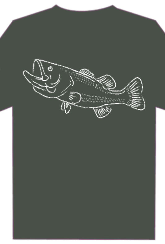 Bass T-shirt- Dark Green