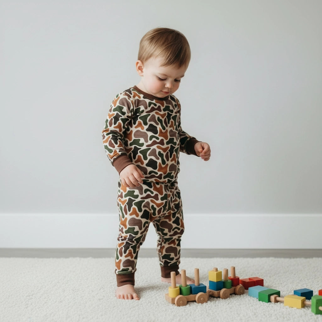 Camo 2 pc Pajamas