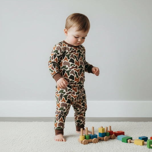 Camo 2 pc Pajamas