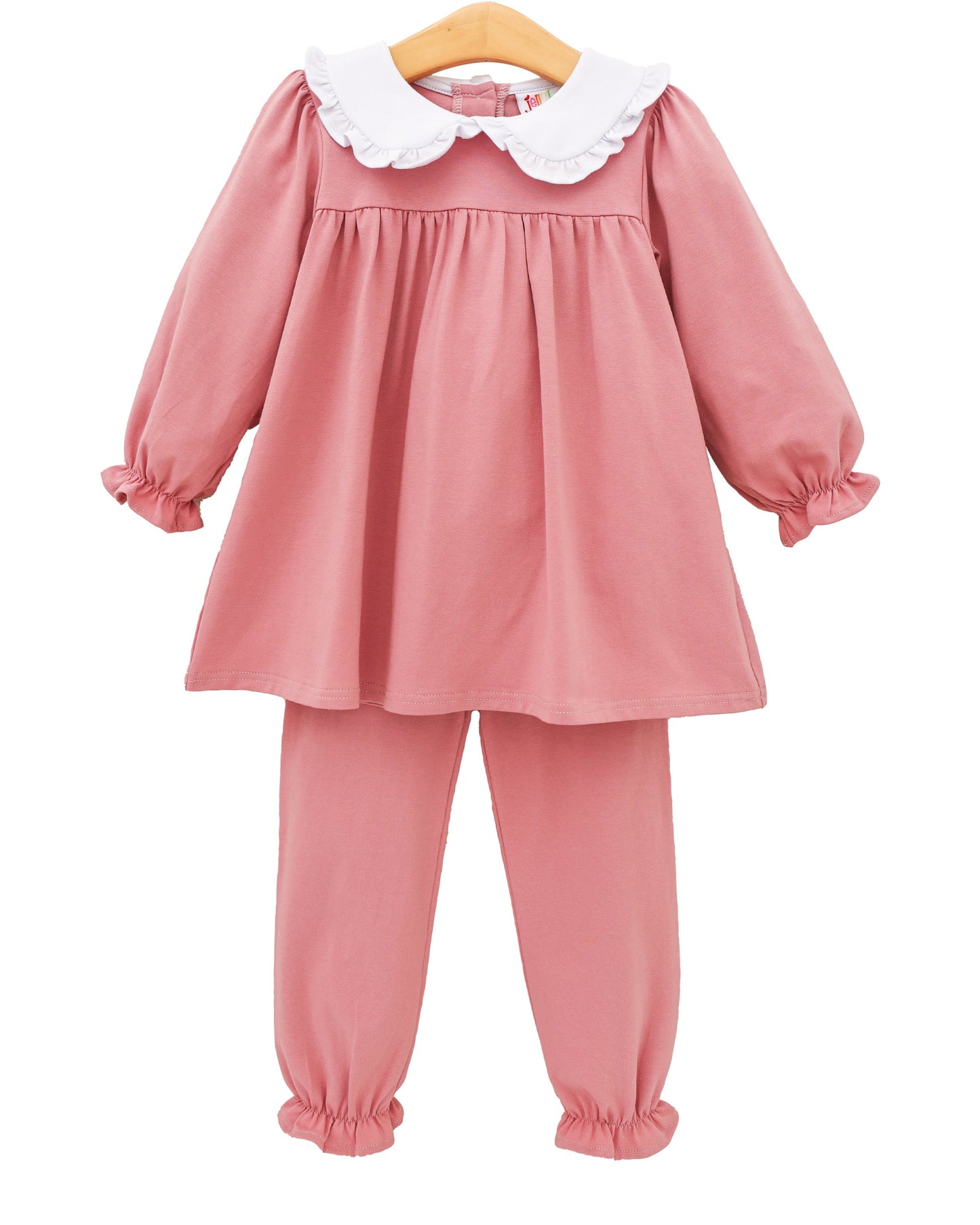 Catherine Bloomer Pant Set-Dusty Rose