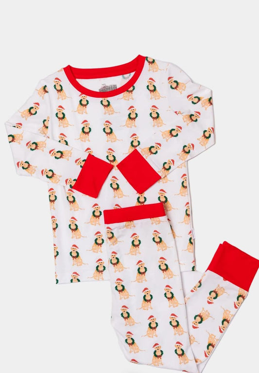 Christmas Dogs Pajamas 2 piece