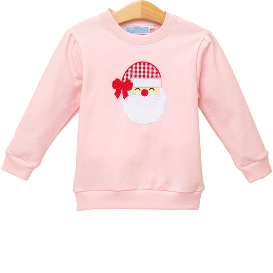 Santa Pullover- Light Pink