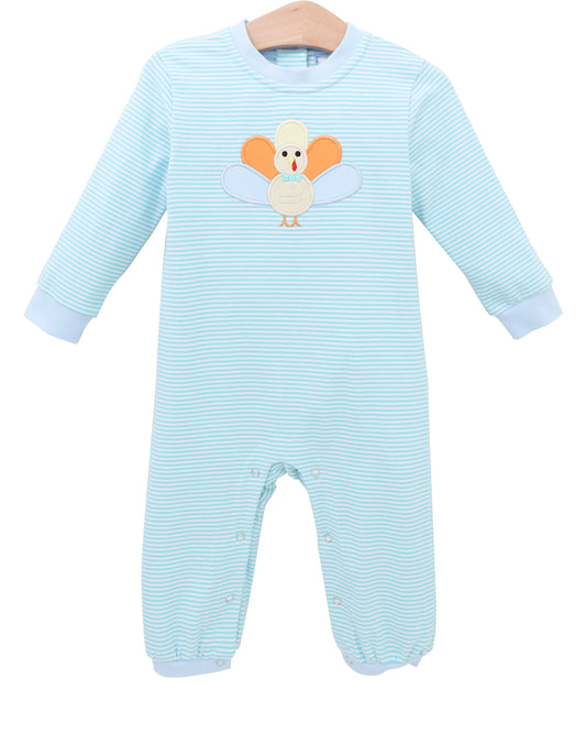 Pastel Turkey Romper