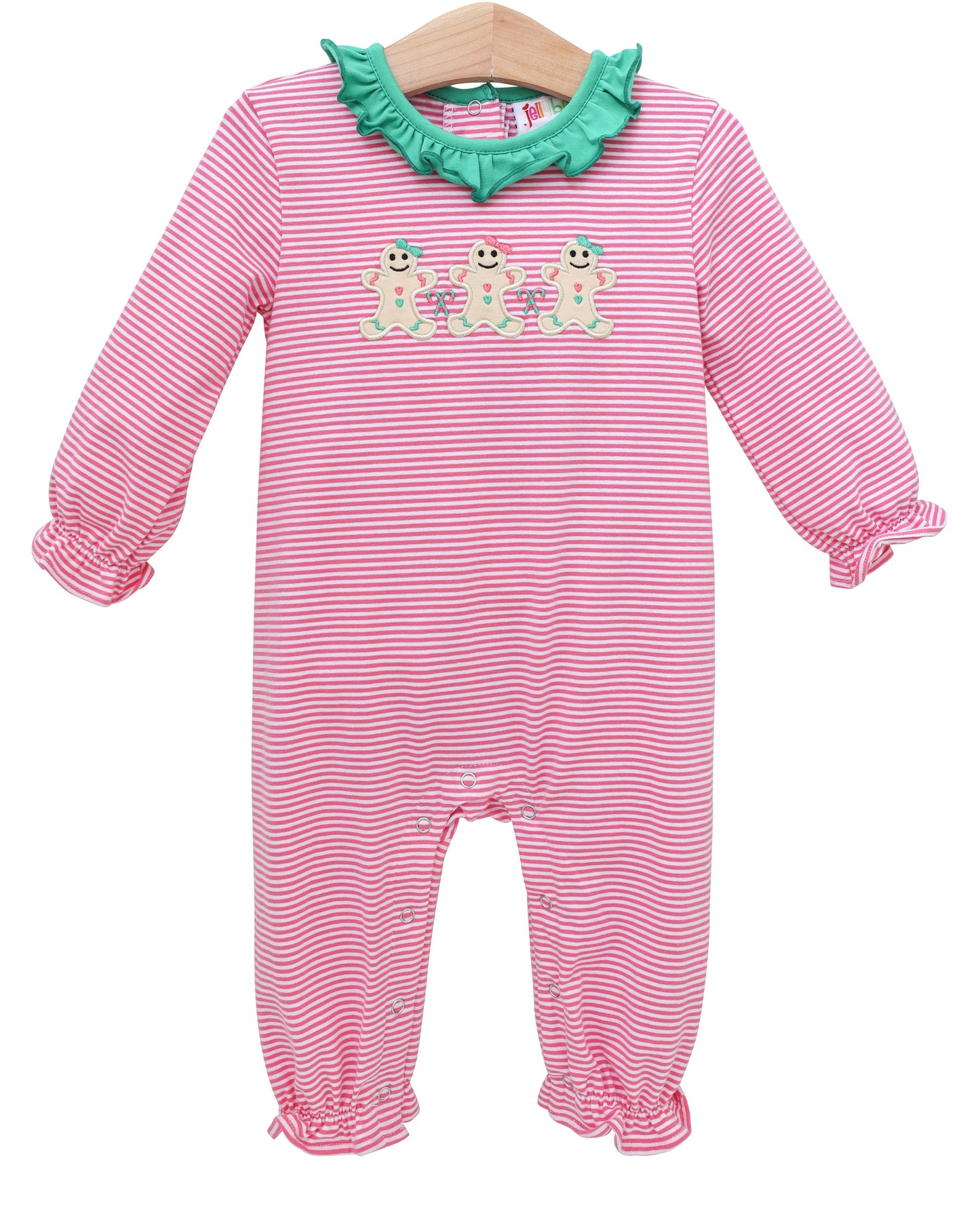 Sweet Christmas Treats Ruffle Romper