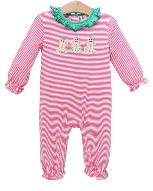 Sweet Christmas Treats Ruffle Romper