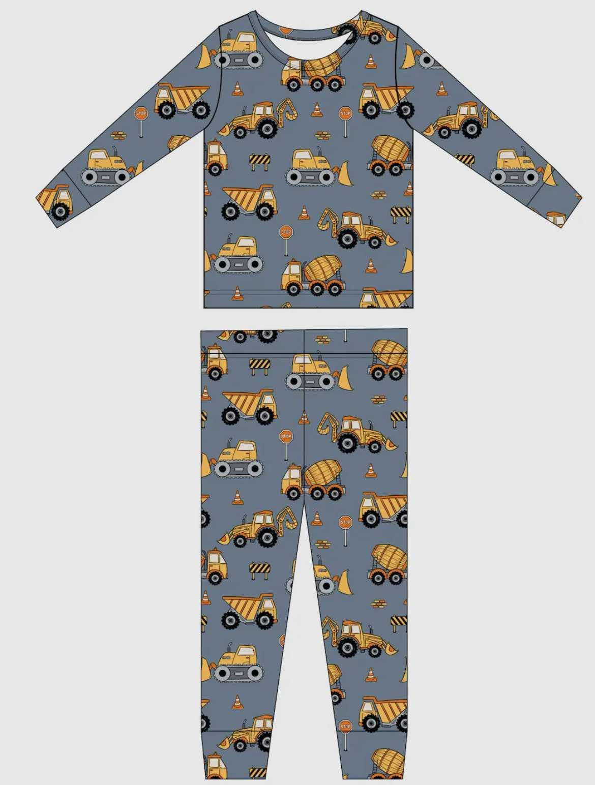 Construction 2 pc Pajamas