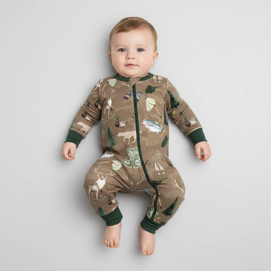 Hunting Buddy Zipper Footie
